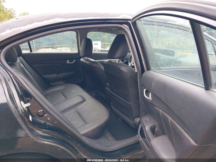 2013 Honda Civic Ex-L VIN: 2HGFB2F99DH516107 Lot: 43302506