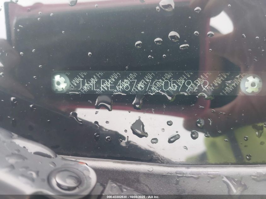 2007 Honda Cr-V Ex-L VIN: JHLRE48767C057929 Lot: 43302530