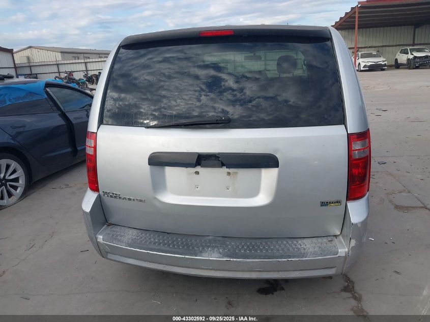 2008 Dodge Grand Caravan Se VIN: 2D8HN44H88R633943 Lot: 43302592