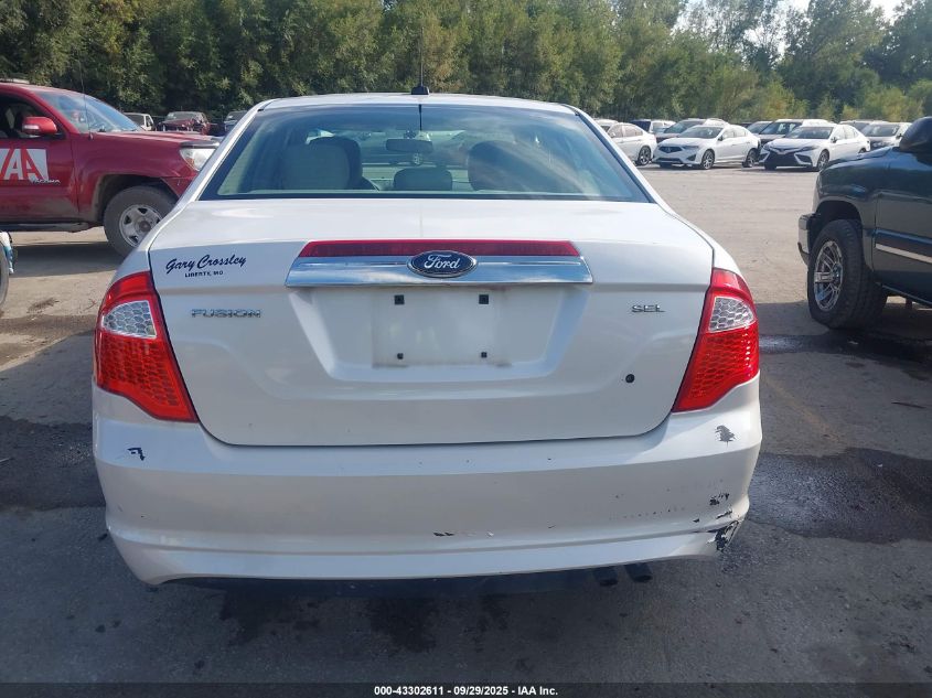 2012 Ford Fusion Sel VIN: 3FAHP0JA3CR224766 Lot: 43302611