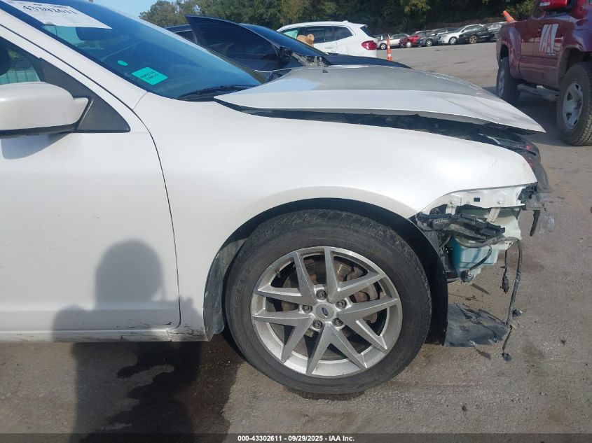 2012 Ford Fusion Sel VIN: 3FAHP0JA3CR224766 Lot: 43302611