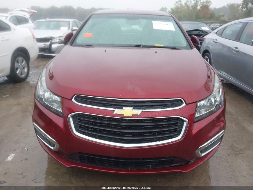 2015 Chevrolet Cruze 1Lt Auto VIN: 1G1PC5SB6F7256976 Lot: 43302612