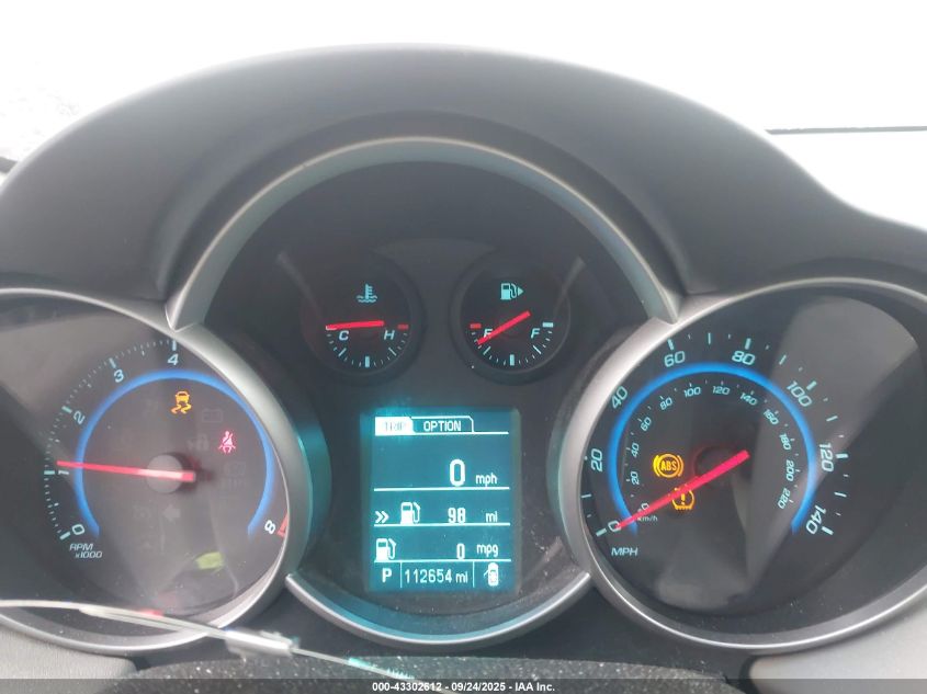 2015 Chevrolet Cruze 1Lt Auto VIN: 1G1PC5SB6F7256976 Lot: 43302612