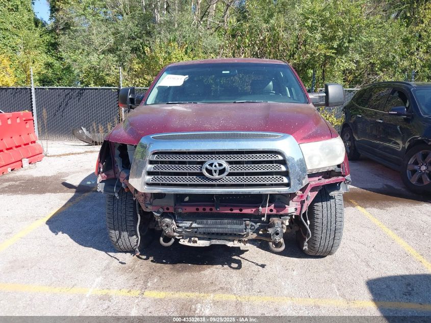 2007 Toyota Tundra Limited 5.7L V8 VIN: 5TBDV58147S482677 Lot: 43302638