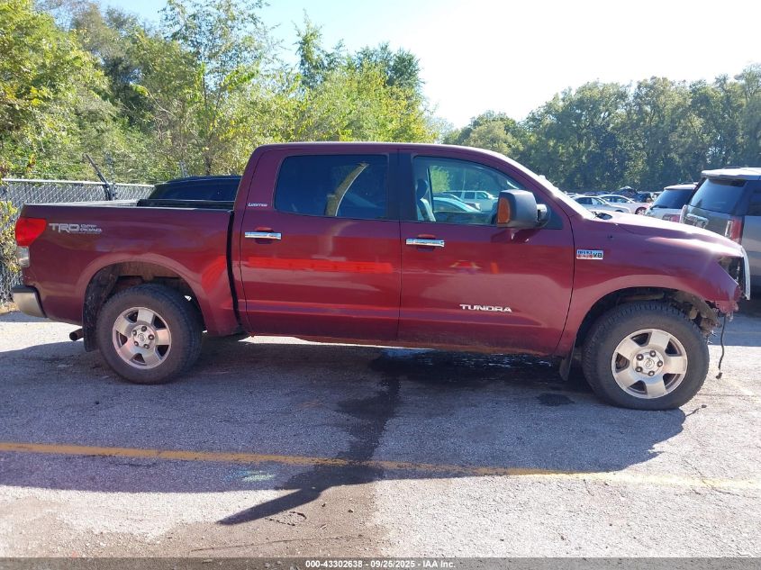 2007 Toyota Tundra Limited 5.7L V8 VIN: 5TBDV58147S482677 Lot: 43302638
