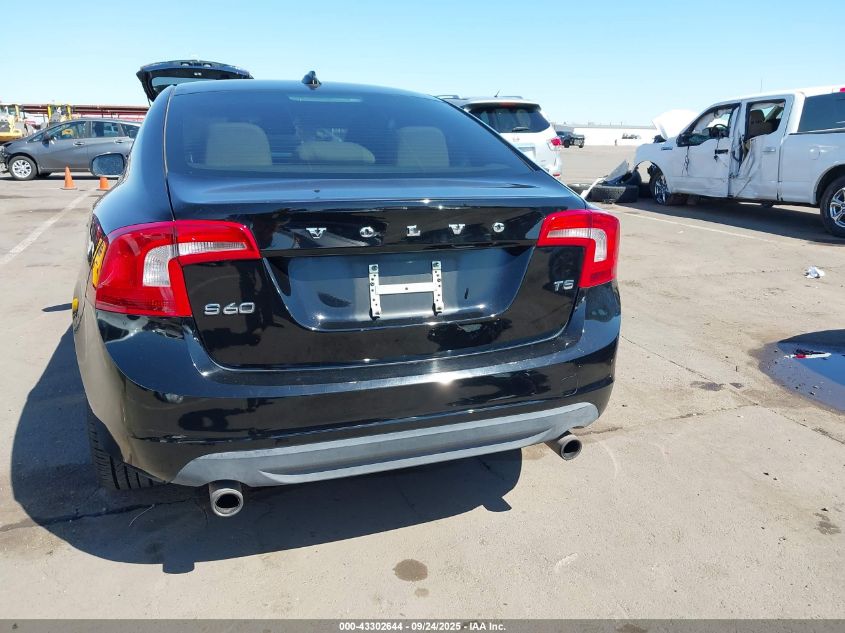 2013 Volvo S60 T5 VIN: YV1612FS4D2233251 Lot: 43302644