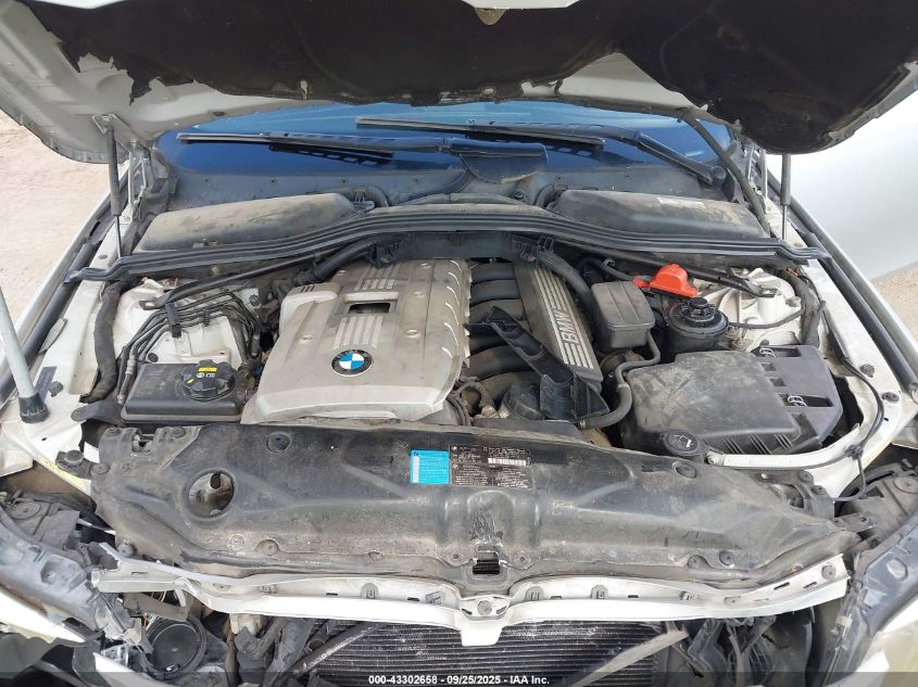 2007 BMW 530I VIN: WBANE73597CM58620 Lot: 43302658