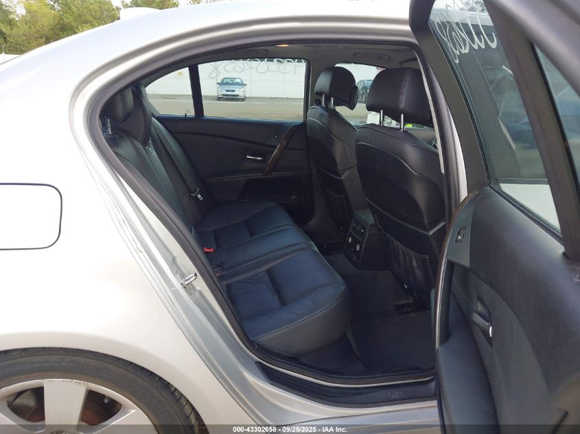 2007 BMW 530I VIN: WBANE73597CM58620 Lot: 43302658