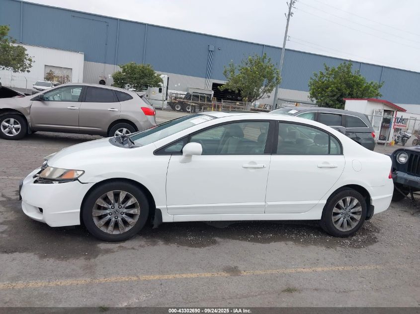 2010 Honda Civic Ex VIN: 19XFA1F88AE009905 Lot: 43302690