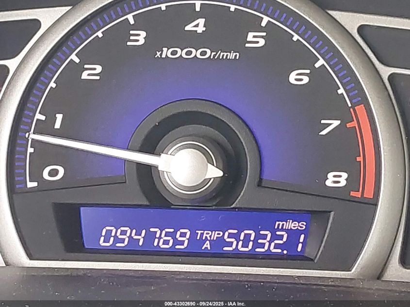 2010 Honda Civic Ex VIN: 19XFA1F88AE009905 Lot: 43302690