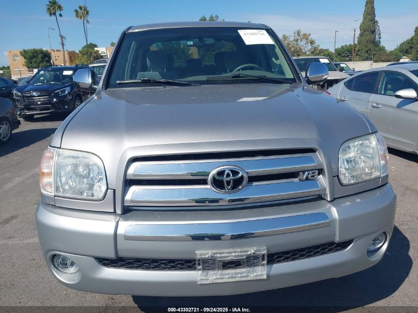 2006 Toyota Tundra Sr5 V8 VIN: 5TBET341X6S514020 Lot: 43302721
