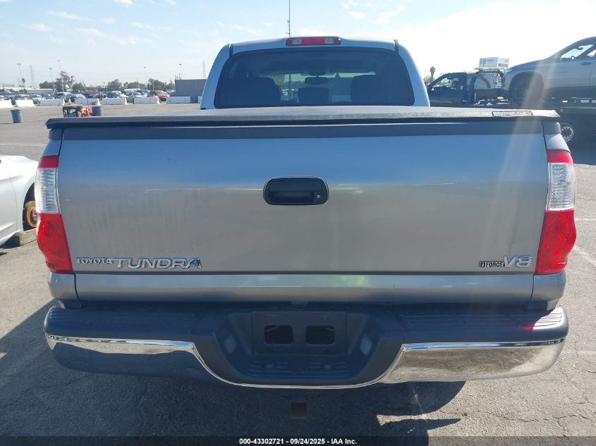 2006 Toyota Tundra Sr5 V8 VIN: 5TBET341X6S514020 Lot: 43302721