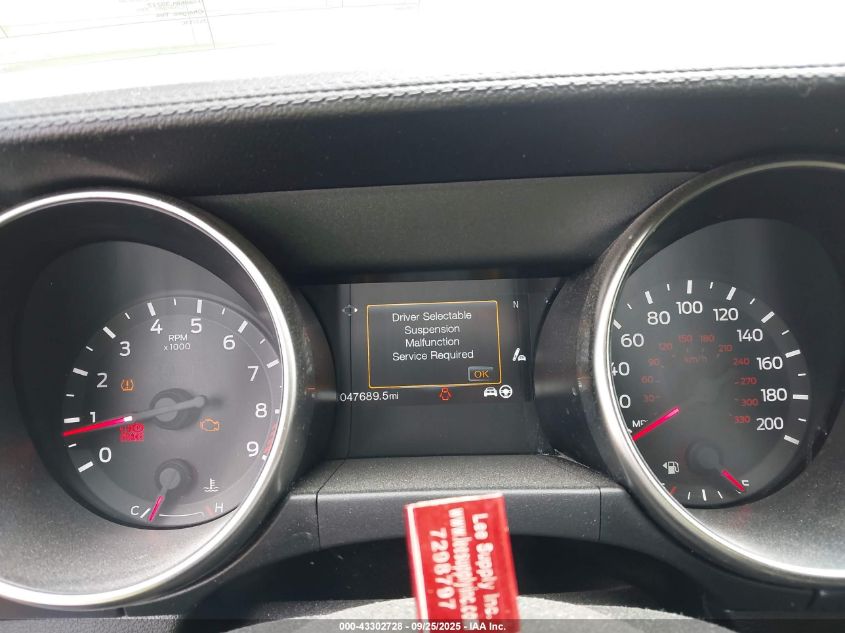 2017 Ford Shelby Gt350 VIN: 1FA6P8JZ0H5522911 Lot: 43302728