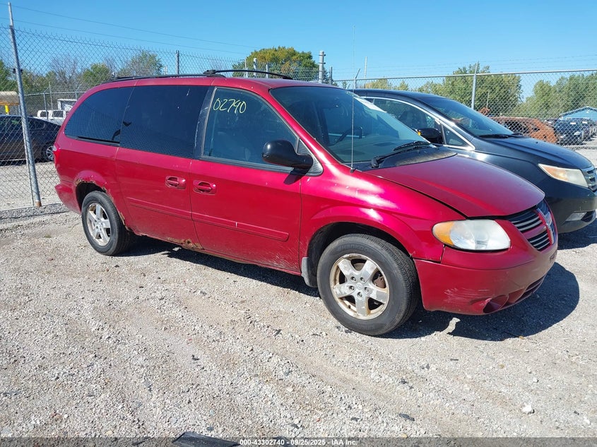 2D4GP44L37R257145 2007 Dodge Grand Caravan Sxt auction photo 1