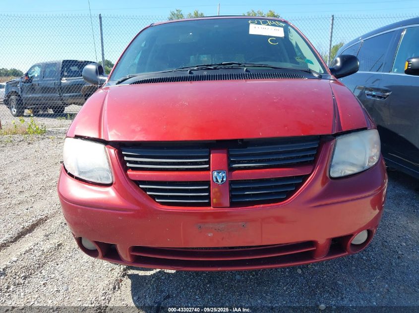 2007 Dodge Grand Caravan Sxt VIN: 2D4GP44L37R257145 Lot: 43302740