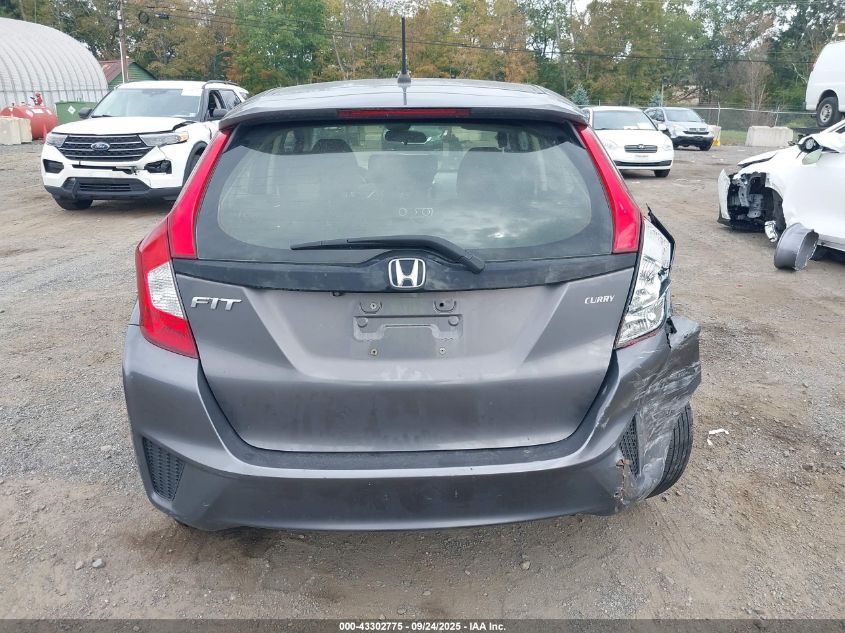 2016 Honda Fit Lx VIN: JHMGK5H54GS004863 Lot: 43302775