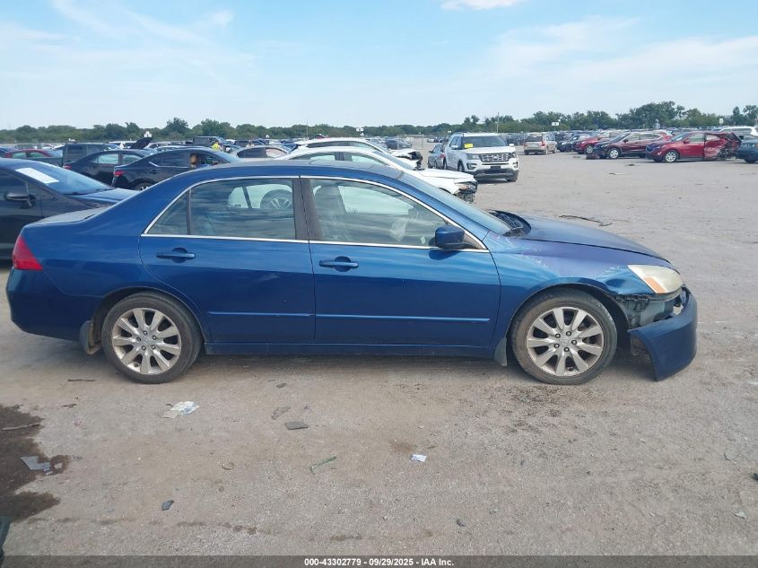 2006 Honda Accord Sdn Ex-L V6 VIN: 1HGCM66536A044702 Lot: 43302779