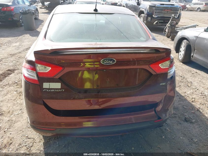 2015 Ford Fusion Se VIN: 3FA6P0H77FR237459 Lot: 43302835