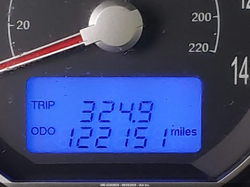 2008 Hyundai Santa Fe Gls VIN: 5NMSG13D38H167909 Lot: 43302838