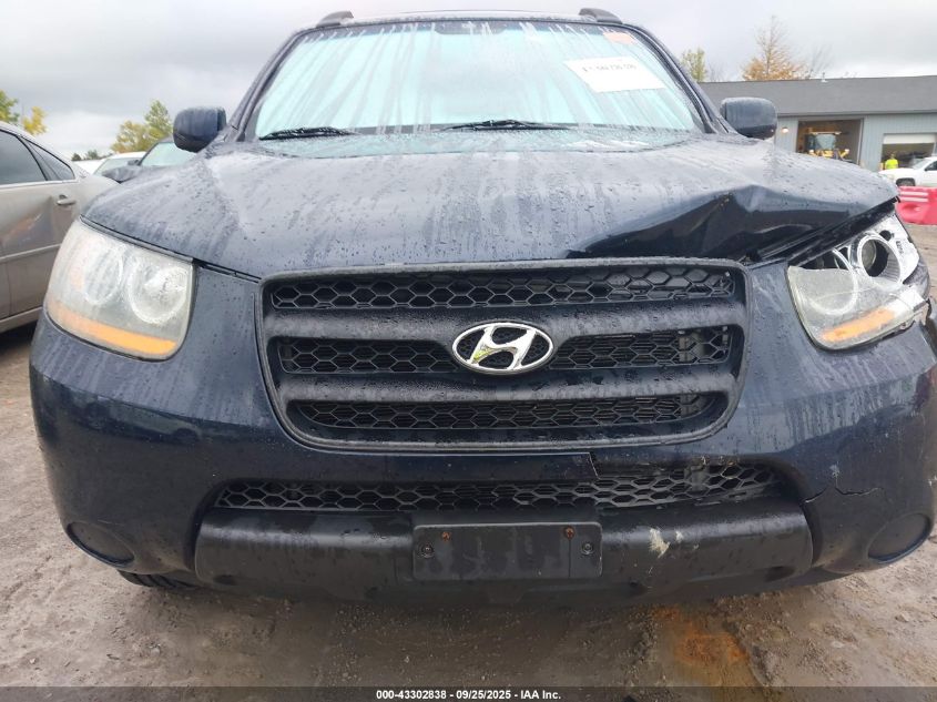 2008 Hyundai Santa Fe Gls VIN: 5NMSG13D38H167909 Lot: 43302838