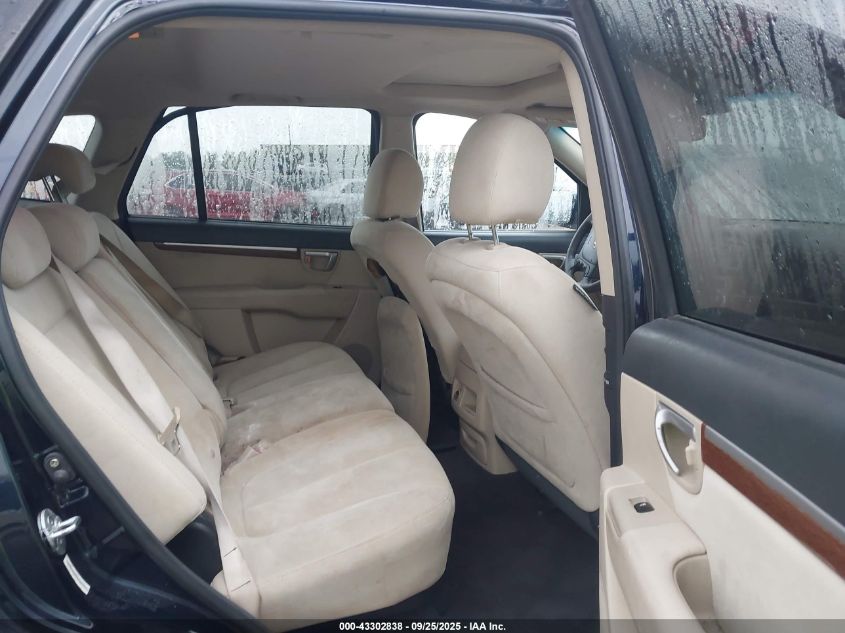 2008 Hyundai Santa Fe Gls VIN: 5NMSG13D38H167909 Lot: 43302838