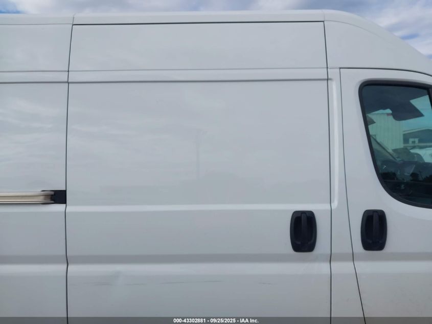 2024 Ram Promaster 2500 Tradesman High Roof 159 Wb W/Pass Seat VIN: 3C6LRVDG9RE136971 Lot: 43302881