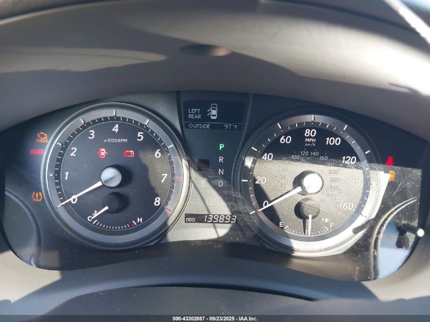 2008 Lexus Es 350 VIN: JTHBJ46G782175085 Lot: 43302887