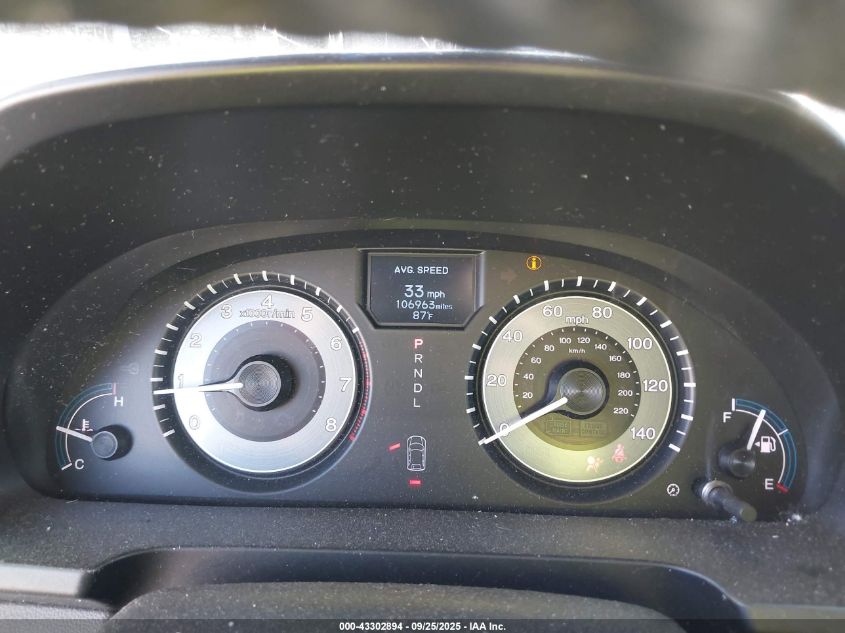 2011 Honda Odyssey Touring/Touring Elite VIN: 5FNRL5H9XBB011400 Lot: 43302894