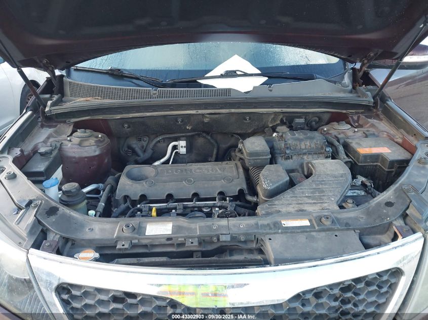 2011 Kia Sorento Lx VIN: 5XYKT3A11BG131749 Lot: 43302903