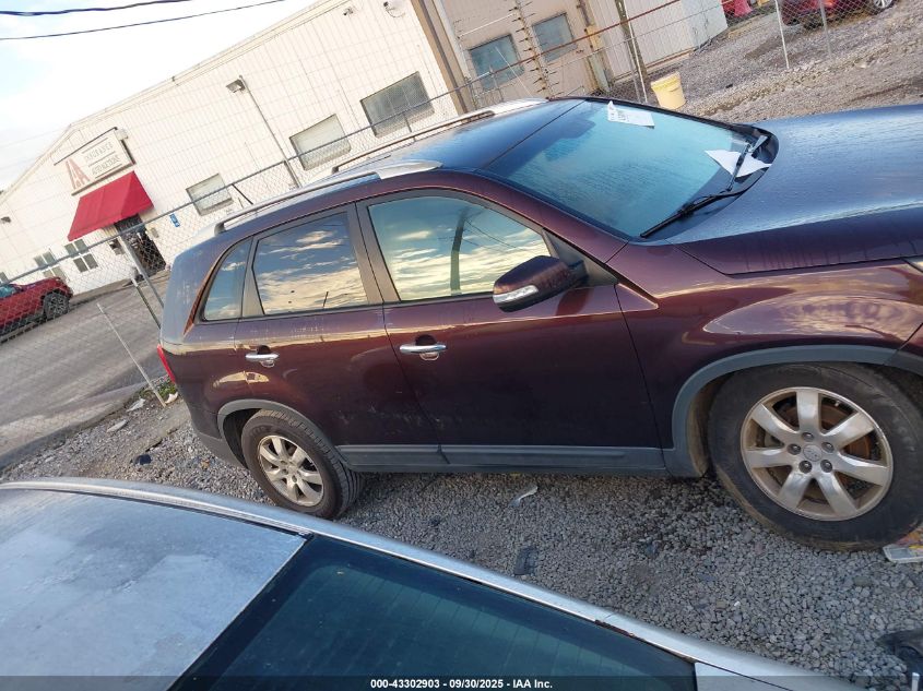 2011 Kia Sorento Lx VIN: 5XYKT3A11BG131749 Lot: 43302903