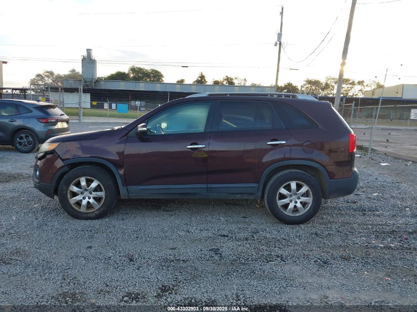 2011 Kia Sorento Lx VIN: 5XYKT3A11BG131749 Lot: 43302903