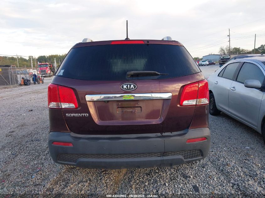 2011 Kia Sorento Lx VIN: 5XYKT3A11BG131749 Lot: 43302903