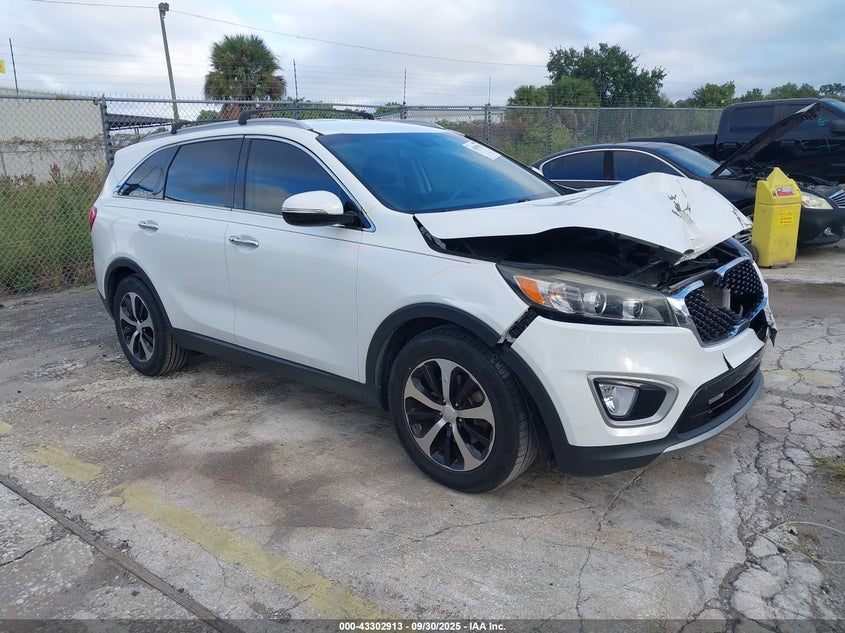 5XYPH4A59JG339439 2018 Kia Sorento 3.3L Ex auction photo 1