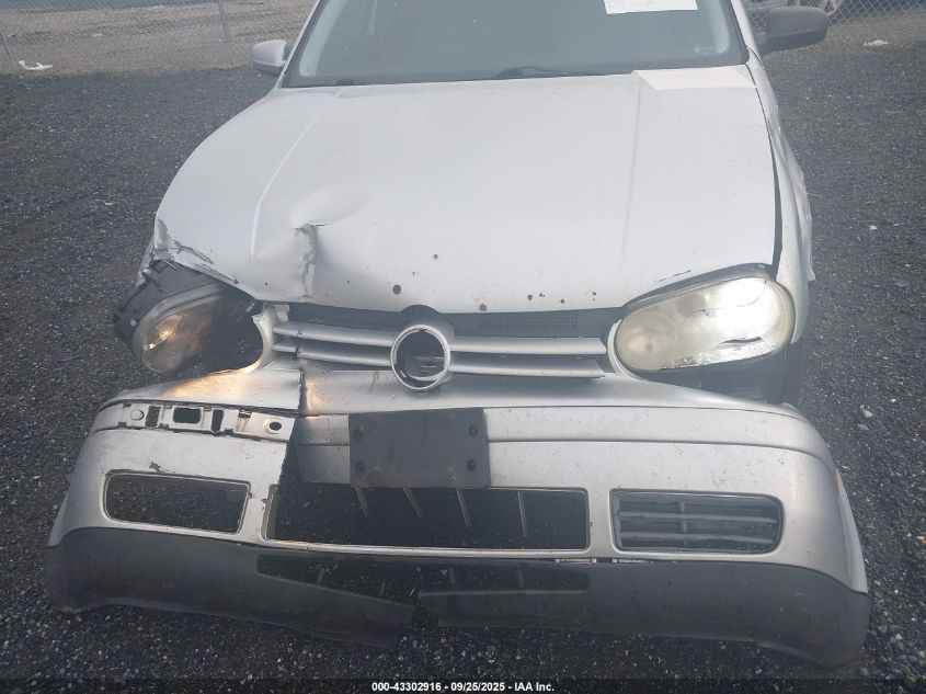 2006 Volkswagen Golf Gl 2.0L VIN: 9BWFL61J164003038 Lot: 43302916