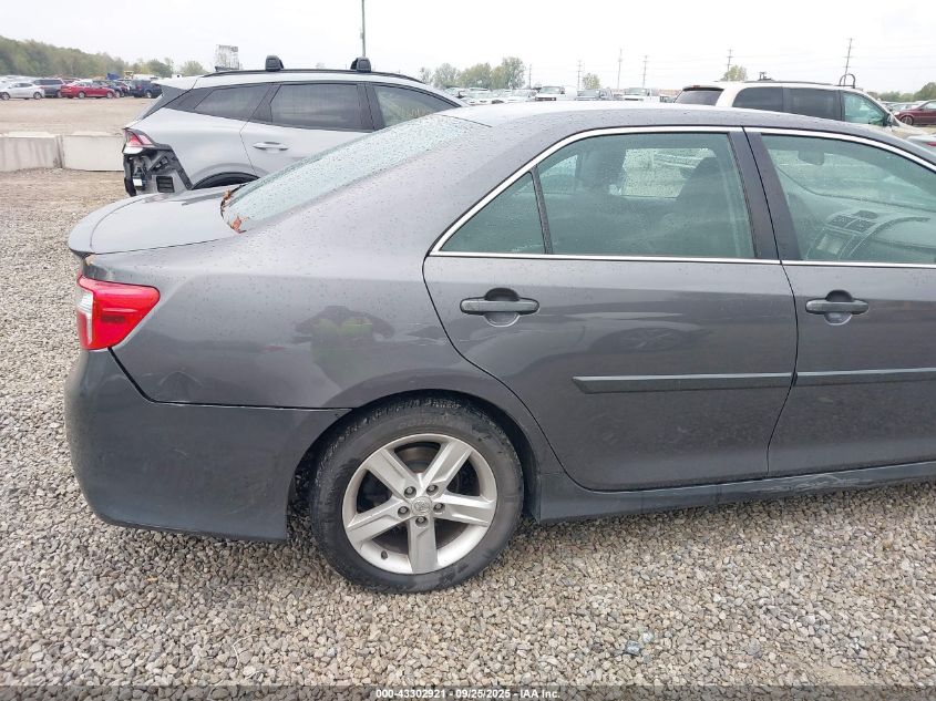 2014 Toyota Camry Se VIN: 4T1BF1FK7EU326086 Lot: 43302921