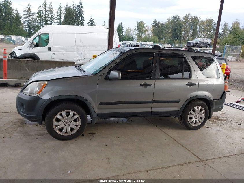 2006 Honda Cr-V Ex VIN: JHLRD77846C022089 Lot: 43302932