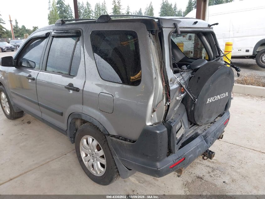 2006 Honda Cr-V Ex VIN: JHLRD77846C022089 Lot: 43302932