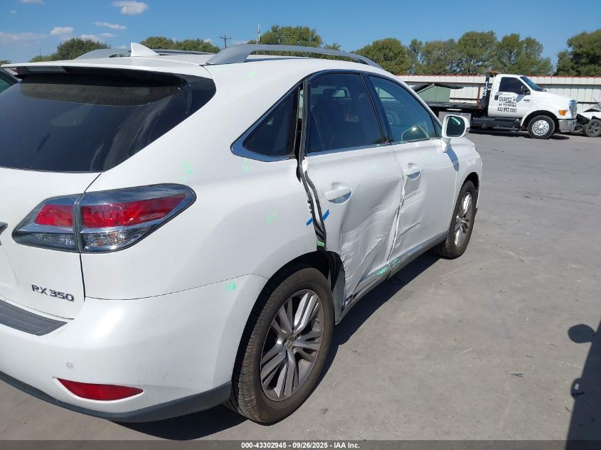 2015 Lexus Rx 350 VIN: 2T2ZK1BA2FC168634 Lot: 43302945