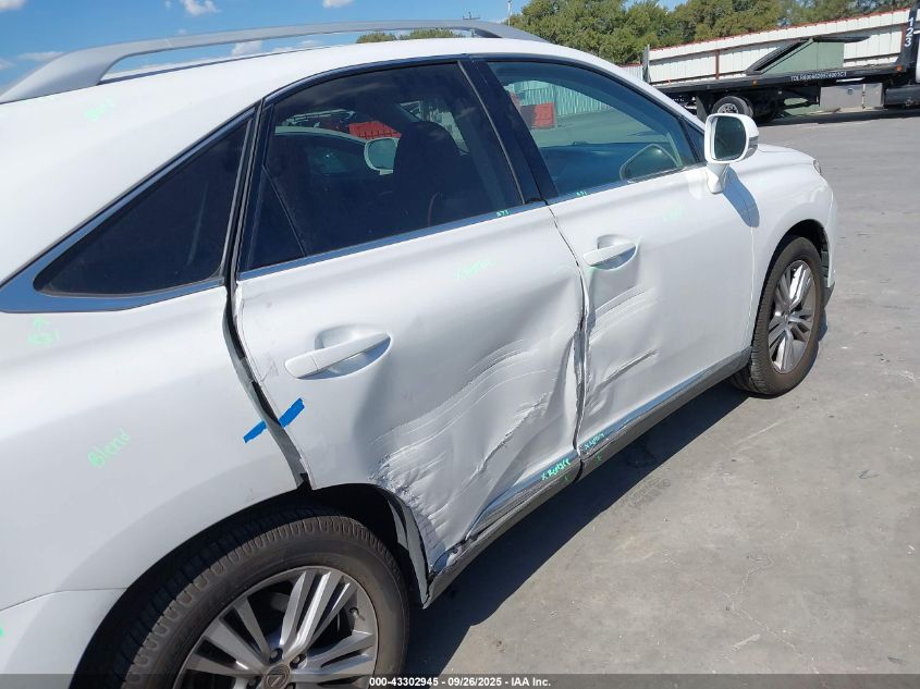2015 Lexus Rx 350 VIN: 2T2ZK1BA2FC168634 Lot: 43302945