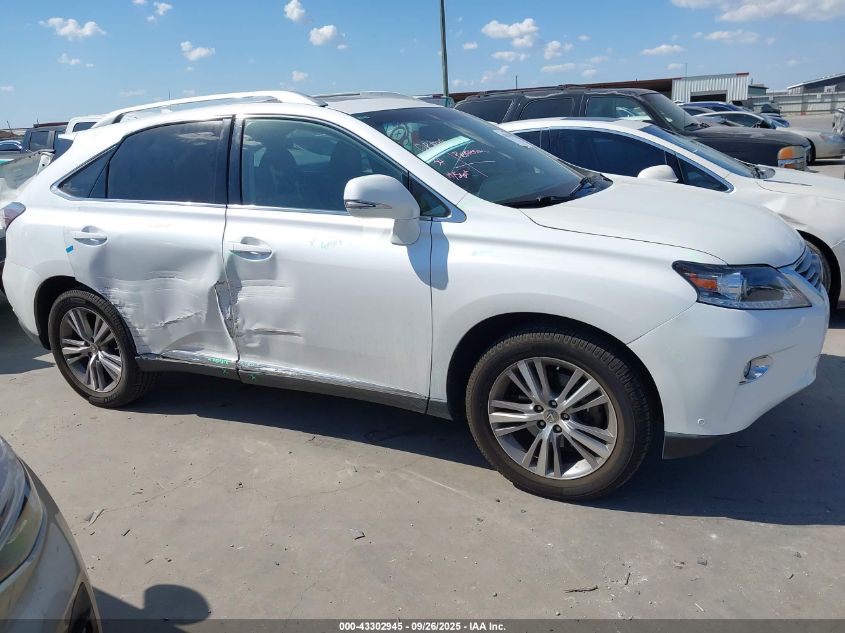 2015 Lexus Rx 350 VIN: 2T2ZK1BA2FC168634 Lot: 43302945