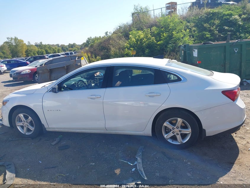 2022 CHEVROLET MALIBU FWD LS 1G1ZB5ST0NF209497