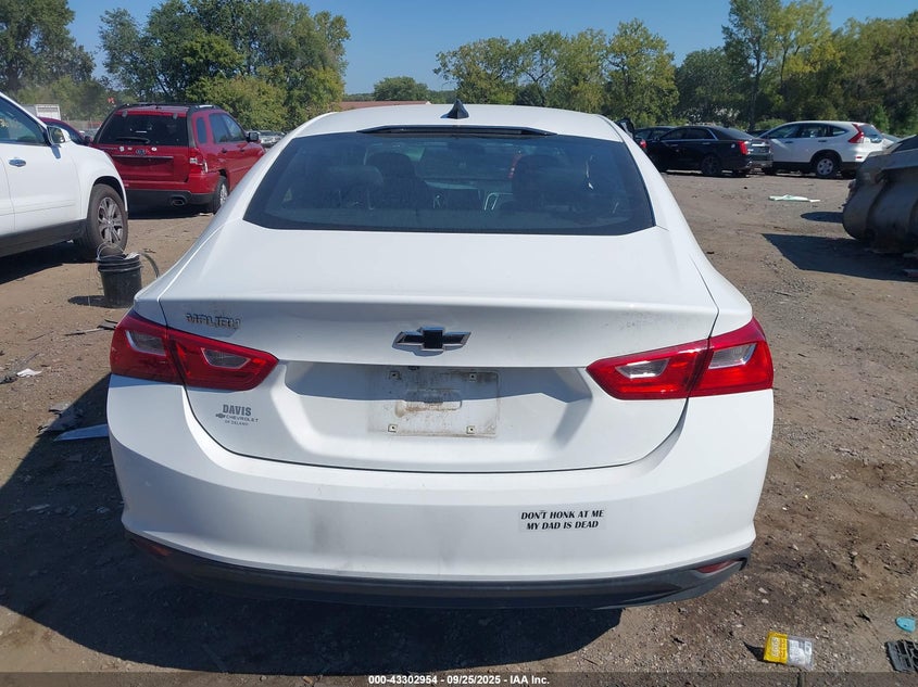 2022 CHEVROLET MALIBU FWD LS 1G1ZB5ST0NF209497