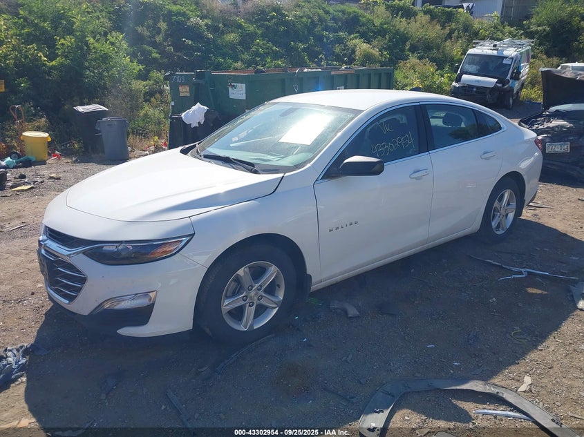 2022 CHEVROLET MALIBU FWD LS 1G1ZB5ST0NF209497