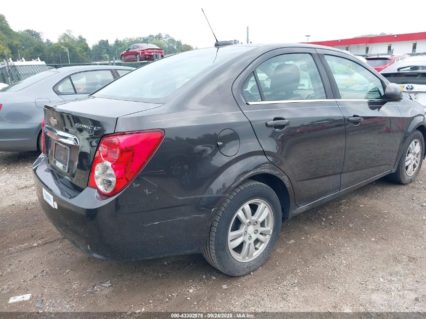 2016 Chevrolet Sonic Lt Auto VIN: 1G1JC5SG5G4124229 Lot: 43302978