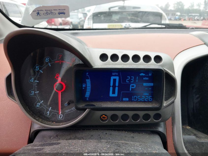 2016 Chevrolet Sonic Lt Auto VIN: 1G1JC5SG5G4124229 Lot: 43302978