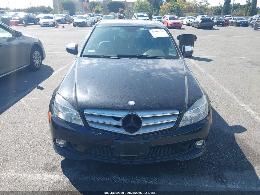 2009 Mercedes-Benz C 300 Luxury 4Matic/Sport 4Matic VIN: WDDGF81X49R050258 Lot: 43302980