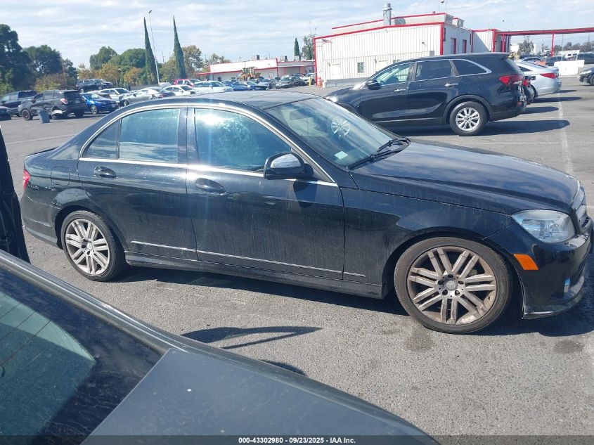 2009 Mercedes-Benz C 300 Luxury 4Matic/Sport 4Matic VIN: WDDGF81X49R050258 Lot: 43302980