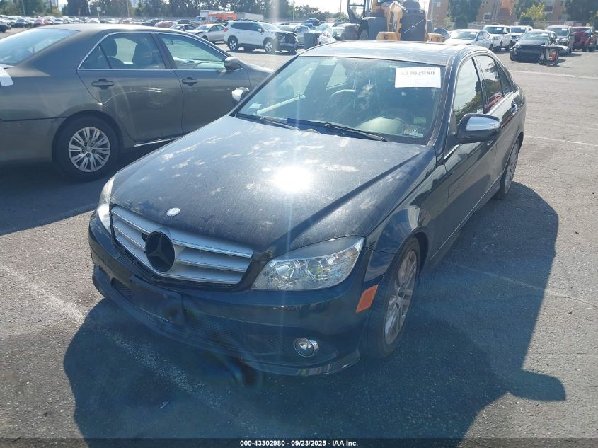 2009 Mercedes-Benz C 300 Luxury 4Matic/Sport 4Matic VIN: WDDGF81X49R050258 Lot: 43302980