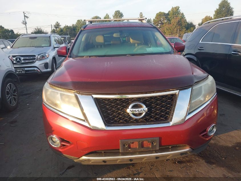 2014 Nissan Pathfinder Platinum VIN: 5N1AR2MM3EC605084 Lot: 43302983