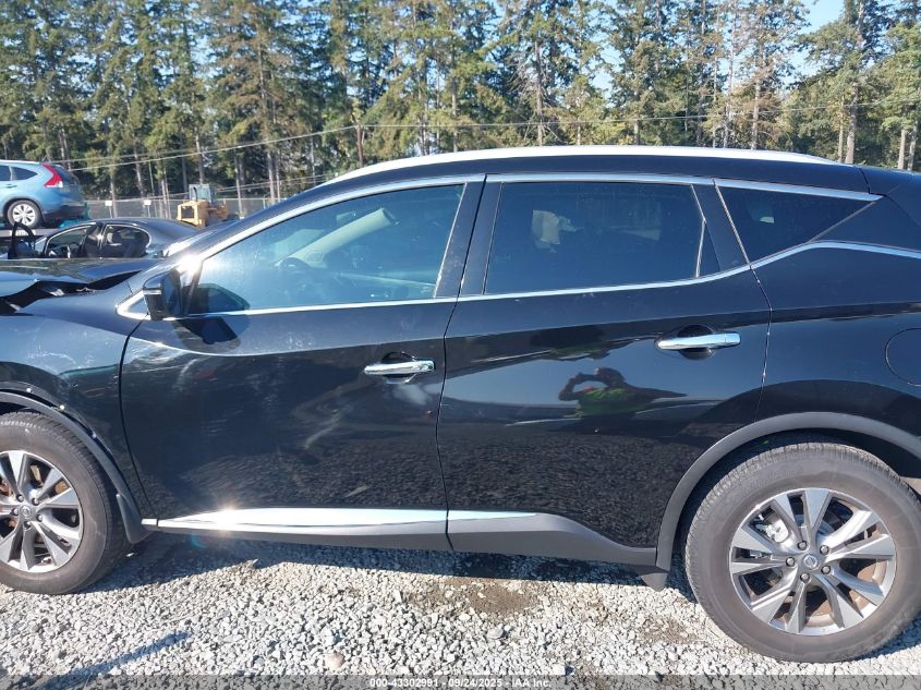 2016 Nissan Murano Sl VIN: 5N1AZ2MH7GN109604 Lot: 43302991